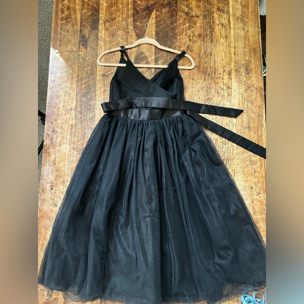 Girls Black Formal Dress